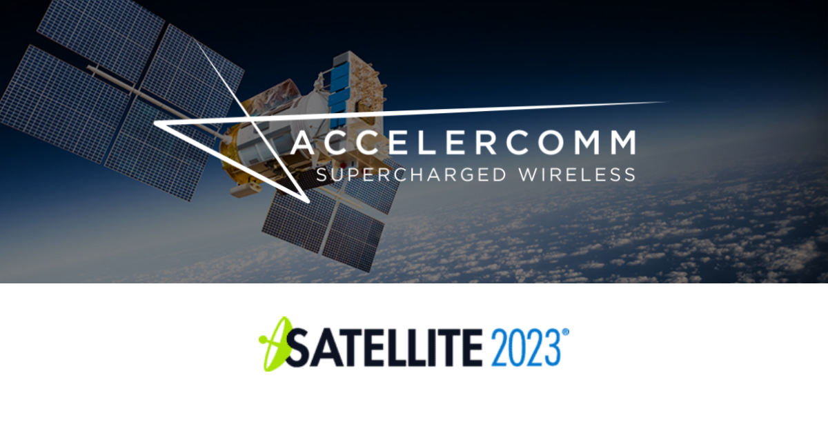 AccelerComm to attend Satellite 2023 in Washington DC